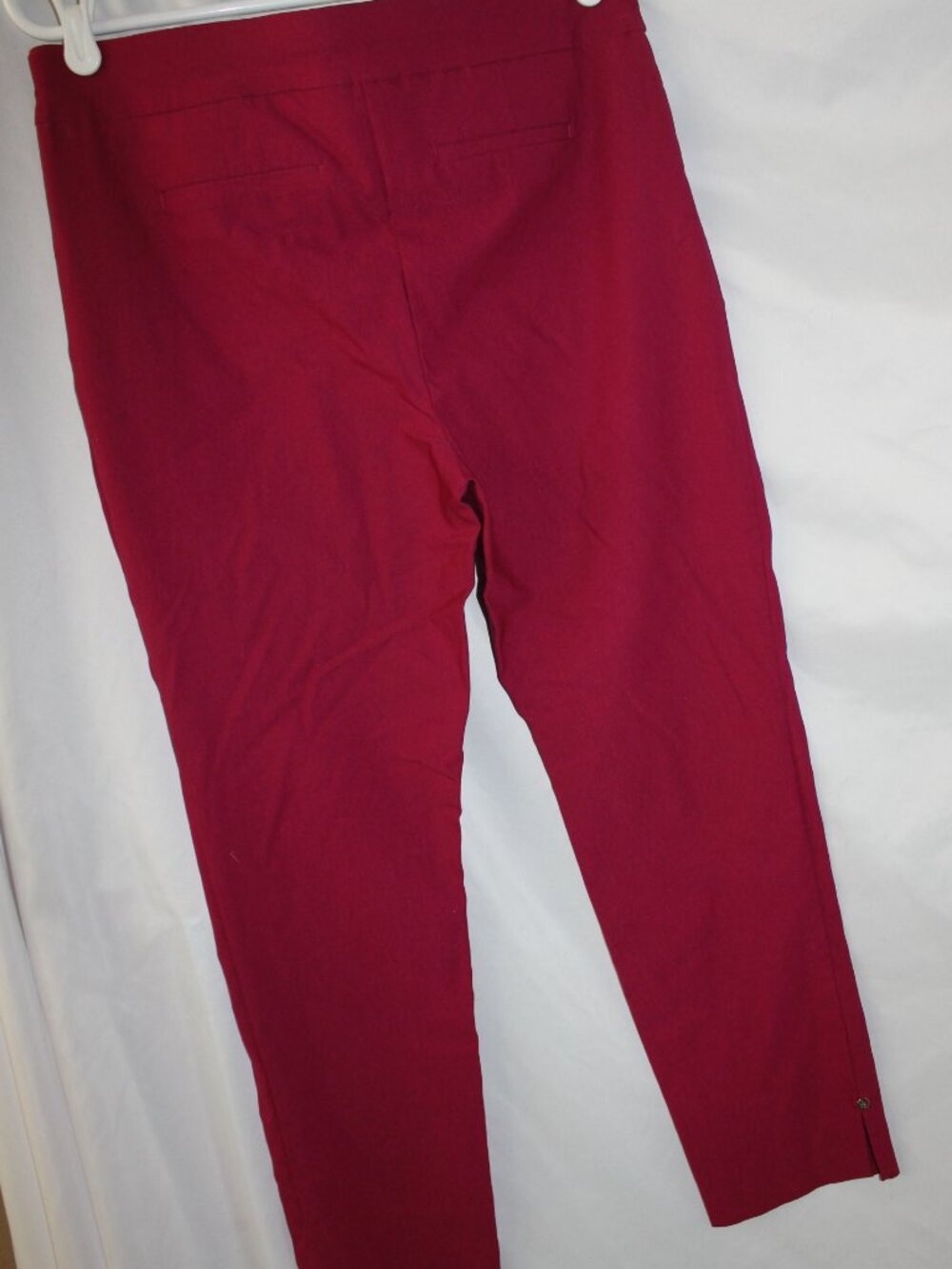 Chico's Julliet Collection Ankle Pants in Magenta - Picture 3 of 4